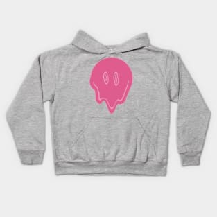 Smile Melt - Pink Kids Hoodie